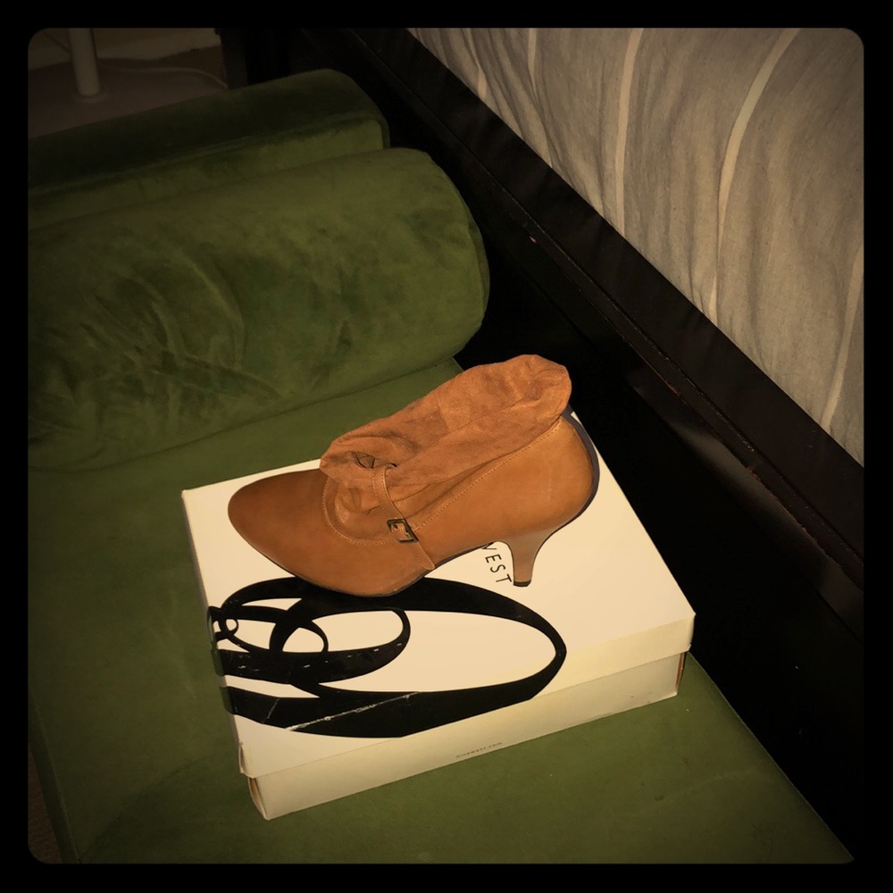 Ankle boots with Vintage look.